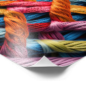 wollen foto afdruk (Hoek)