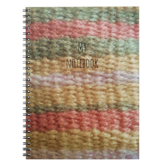 'Wollen' notitieboek (Voorkant)