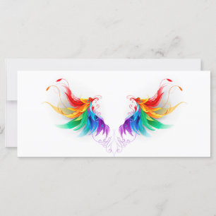 Wollen Regenboogvleugels Kaart
