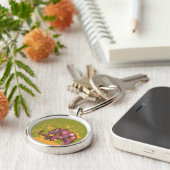 wollig mammot sleutelhanger (Zijkant)