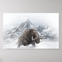 Wollige mammoet Prehistorische Dierlijke ijstijd