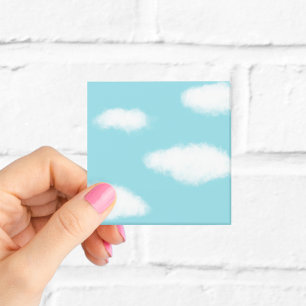 Wollige Wolken Blauwe Lucht Post-it® Notes
