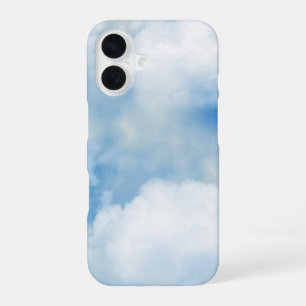 Wollige Wolken iPhone 16 Hoesje