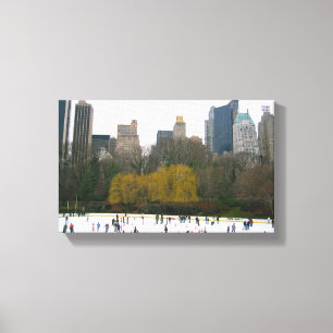 Wollman Rink Central Park New York City NYC Canvas Afdruk
