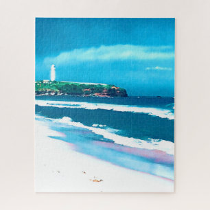 Wollongong Beach vuurtoren NSW Legpuzzel