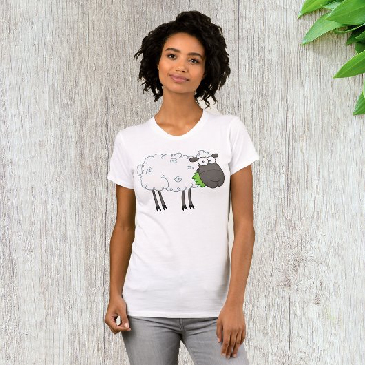 Wolly Sheep Vrouwen T-shirt