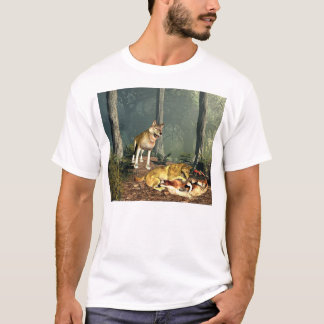 Wolven bij Play T-shirt