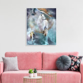 Wolven Canvas Afdruk (Insitu (Woonkamer))