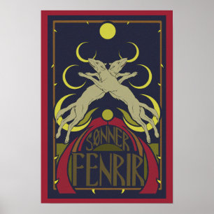 Wolven die de maan eten (Sonner Fenrir) Poster