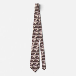 Wolven door Winifred Austen, Vintage Wilde Dieren Stropdas