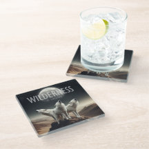 Wolven huilen bij Volle Maan Wildernis roept