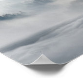 Wolven in het Poster Winter Print (Hoek)