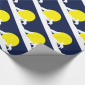 Wolven in moonlight die papier pakken (Hoek)