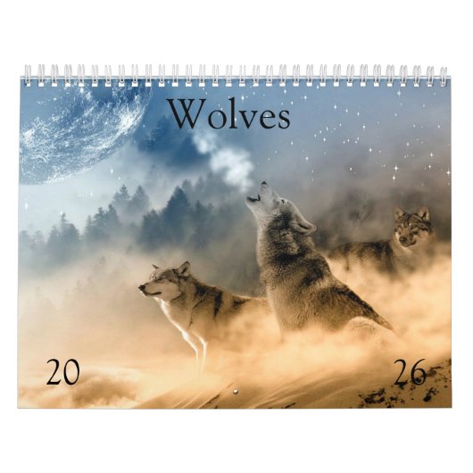 Wolven kalender (Hoes)
