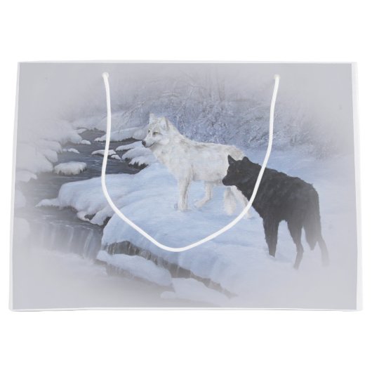 Wolven Large Cadeautasje (Voorkant)