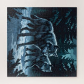 Wolven Legpuzzel (Horizontaal)