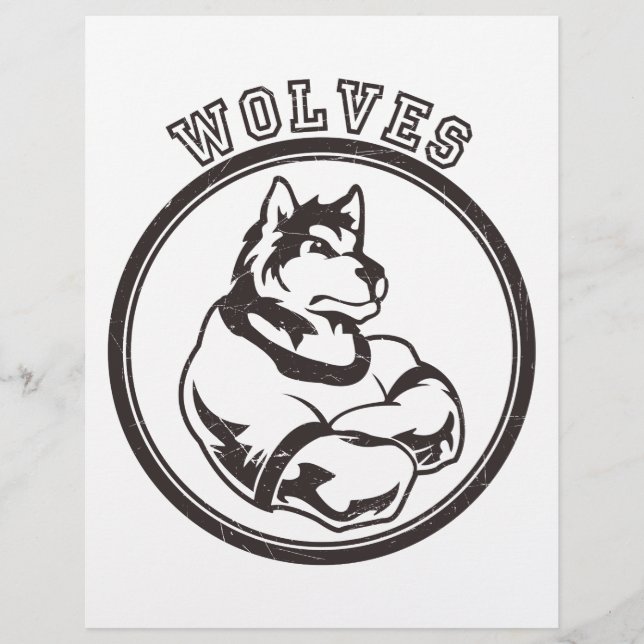 Wolven of Wolf Mascot (Voorkant)