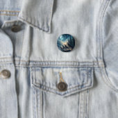 Wolven Ronde Button 3,2 Cm (In situ)