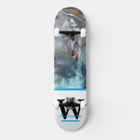 Wolven Skateboard (Voorkant)