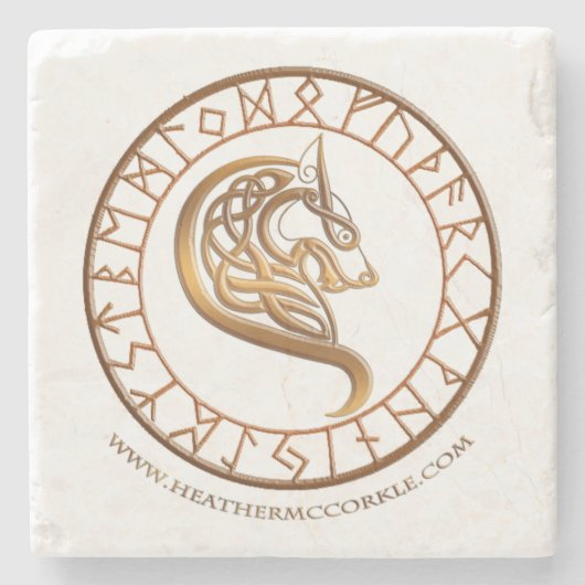 Wolven van Hemlock Hollow Onderzetter (Voorkant)