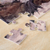 Wolven van Winifred Austen, wilde dieren Legpuzzel (Zijkant)