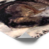 Wolven van Winifred Austen,  wilde dieren Poster (Hoek)