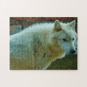Wolven van Yellowstone. kerstcadeautjes Legpuzzel