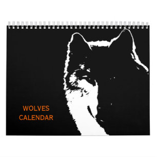 Wolven - Wilde dieren Kalender