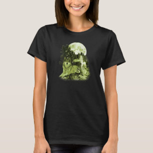 Wolven Wildlife Animal Waterfall Moon Wolf en A T-shirt