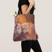 Wolven Wolf Soulmate Tote Bag (Dichtbij)