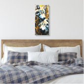 Wolvenfamilie Canvas Afdruk (Insitu (Slaapkamer))