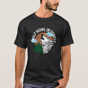wolvenhobbels in het bos t-shirt