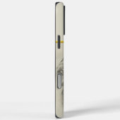 Wolvenportret in een rustig bos Case-Mate iPhone case (Achterkant / Rechts)