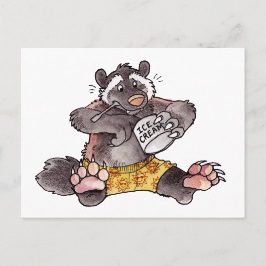 Wolverine Briefkaart (Voorkant)