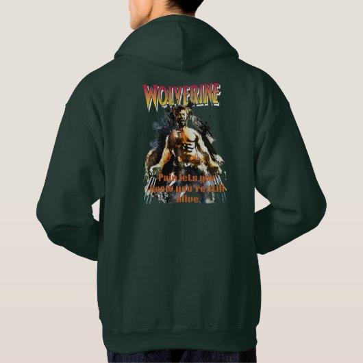Wolverine Graphic Sweatshirt (Achterkant)