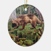  Wolverine Illustratie Keramisch Ornament (Links)