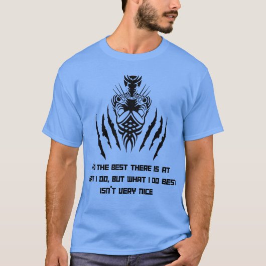 Wolverine Quote T-shirt (Voorkant)