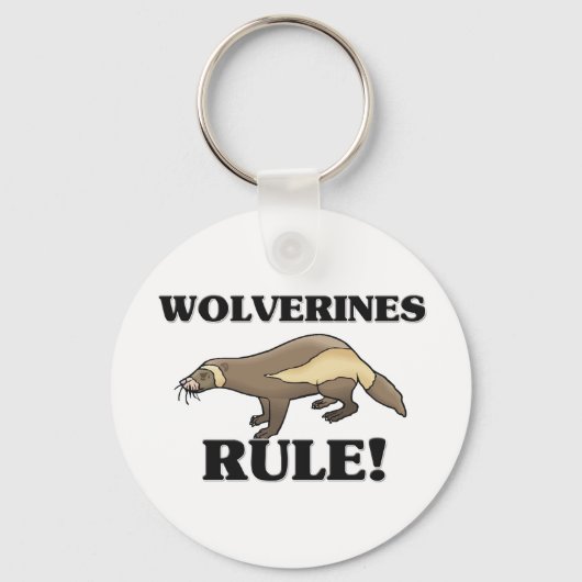 WOLVERINES-regel! Sleutelhanger (Voorkant)