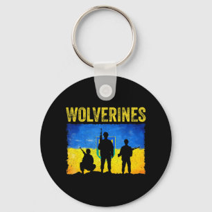 Wolverines steunt Oekraïne Sleutelhanger