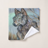 Wolves de l'Arctique (Gant de toilette)