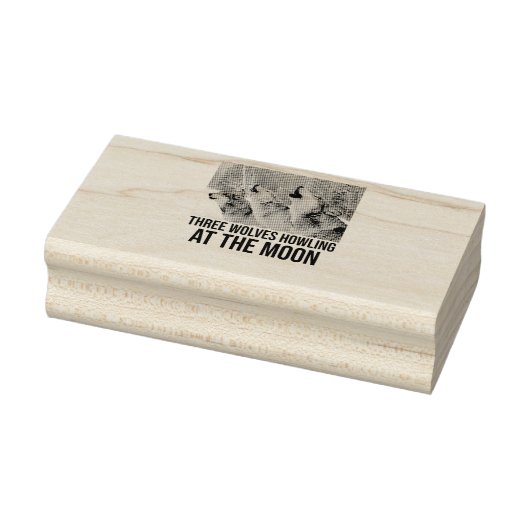 Wolves Howling (2) Rubberstempel (Stempel)