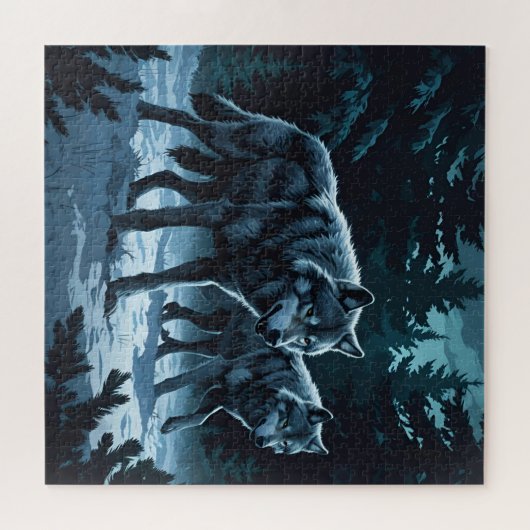 Wolves Jigsaw Puzzle (Horizontal)