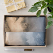 Wolves Moon Fog Natuur Scenery Tissuepapier (Geschenk)