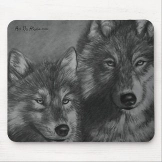 Wolves mousepad muismat