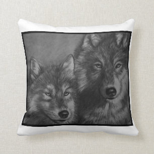 Wolves Pillow Kussen