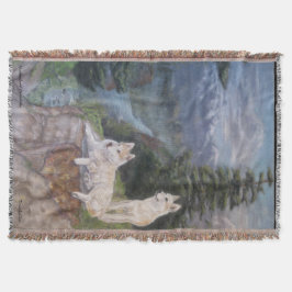 Wolves Safe Haven Blanket Deken