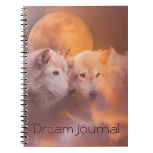 Wolves Spiritueel Dream Journal Notitieboek