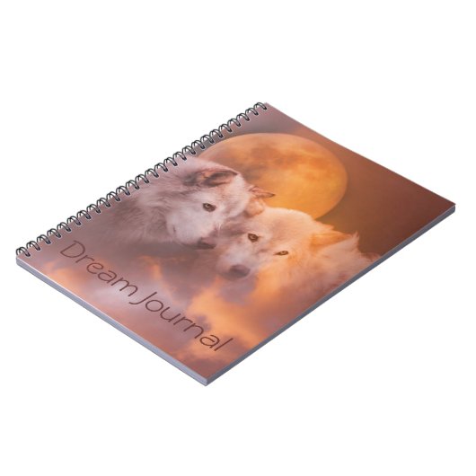 Wolves Spirituel Dream Journal (Côté gauche)