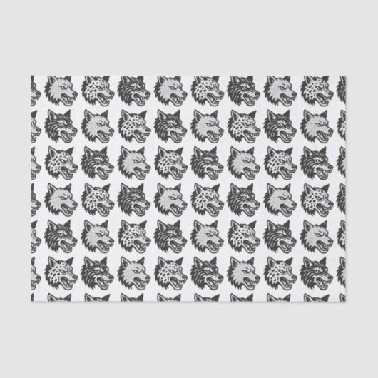 Wolves Tissuepapier (Voorkant)