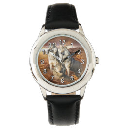 Wolves Trio Horloge